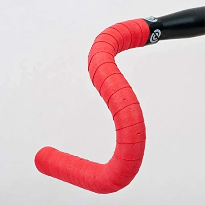 Obrázek Bike Ribbon Pásek na řídítka Cork Plus, Red, One Size
