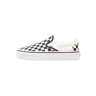Obrázek Vans Classic Slipon Platform Tenisky black/white, Ženy, Velikost: 37, Black/white Textil