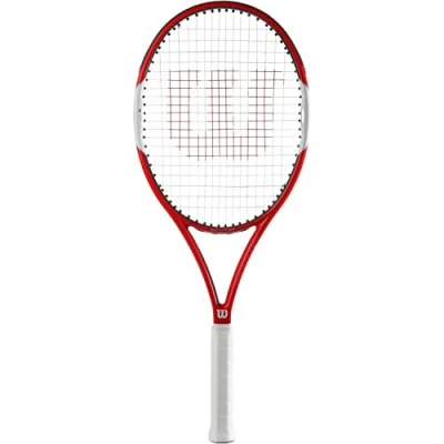 Obrázek Wilson Tennisschläger, Six.One Lite 102, Unisex, Ambitionierte Freizeitspieler, Griffstärke L2, Rot/Grau, WRT73660U2