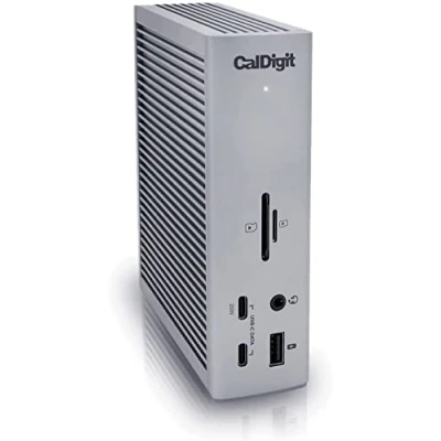 Obrázek TS4 (0,8 m) Thunderbolt Station 4 18 přípojek, 98 W nabíjení, 3 x (40 Gbit/s), USB C (10 5 a DisplayPort 1.4, 2,5 GbE, SD microSD UHS II.