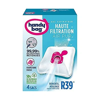Obrázek pouzdro Bag sáčků do vysavače, pro vysavač Rowenta, Neprodyšný uzávěr, Filtr ÖKO