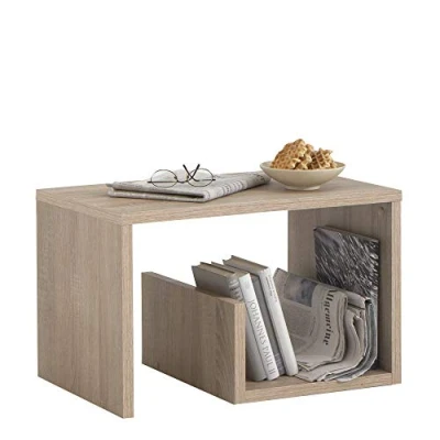 Obrázek FMD Möbel, Servírovací stolek 632 001 Mike, dřevo, pískový dub, rozměry 59,0 x 36,0 38,0 cm (š h)