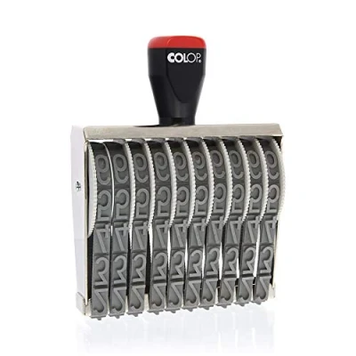 Obrázek COLOP Cifernické razítko 15010 10 číselné pásky, 15 mm výška písma