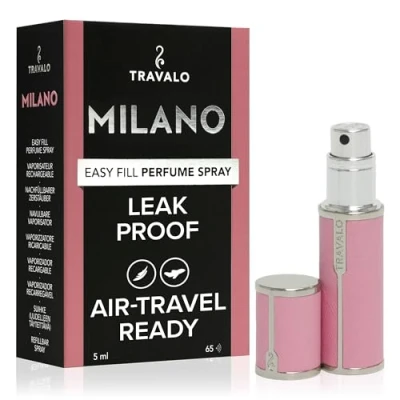 Obrázek Travalo Milano HD Elegance Refill Perfume Spray, růžová