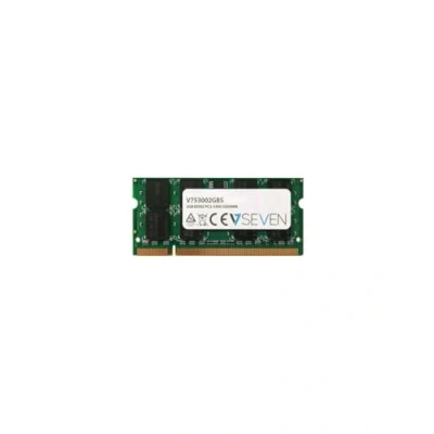 Obrázek V7 V753002GBS Notebook DDR2 SO DIMM operační paměť 2 GB (667MHZ, CL5, PC2 5300, 200pin, 1. 8 Volt)