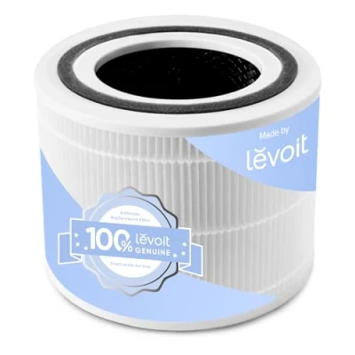 Obrázek LEVOIT Náhradní vzduchový filtr pro čističku vzduchu Core 200S, pravý HEPA filtr, vysoce účinný s aktivním uhlím a předfiltr, proti alergiím, kouř, prach, pyl, 200S RF