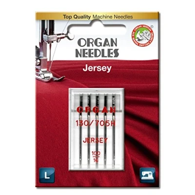 Obrázek ORGAN NEEDLES Strojní jehly 5205100BL, stříbrné, velikost 100/16, 5