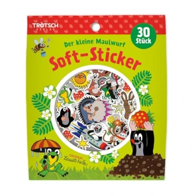Obrázek Trötsch Der kleine Maulwurf Soft Sticker: Aufkleber zum Verzieren und Verschenken
