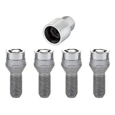 Obrázek McGard Šrouby s pojistkou proti krádeži M14x1,50 kónické délka 27,3 mm (17 otvor klíče), chrom