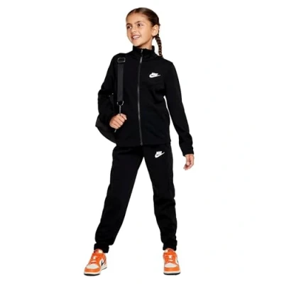 Obrázek Nike Sportswear Tracksuit Unisex SET Teplákové kalhoty pro děti, Velikost: 158/170, Black/white