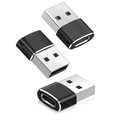 Obrázek Basesailor Adaptér Pro iPhone 16, USB C na 4 balení, typ zdířka A konektor nabíjecí kabel iWatch 9,iPhone 13 14 15 Mini Max, XR X, Airpods iPad 11 Air, Samsung Galaxy S23 Plus Ultra