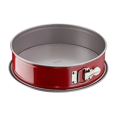 Obrázek TefalJ 1642614 Delibake Savarinform mit Scharnier, 25 cm, Karbonrot