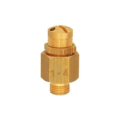 Obrázek RIEGLER 103910 218.22 Mini Abblasventil, Messing, G 1/4, Ansprechdruck 3,0 7,0 bar, 1Stk