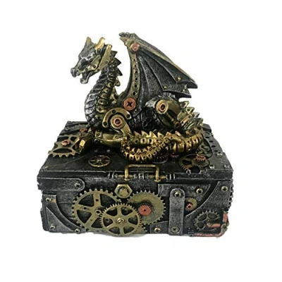 Obrázek Nemesis Now U3821K8 Secrets of The Machine Box 19,5cm Silber