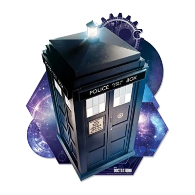 Obrázek Doctor Who &quot;Tardis Time and Relative Dimension in Space&quot; Wand montiert Pappe Poster, mehrfarbig