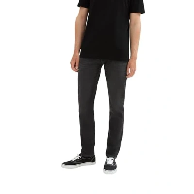 Obrázek Tom Tailor Denim Herren Piers Slim Jeans, 10263 Black Stone Wash Denim, 32/32