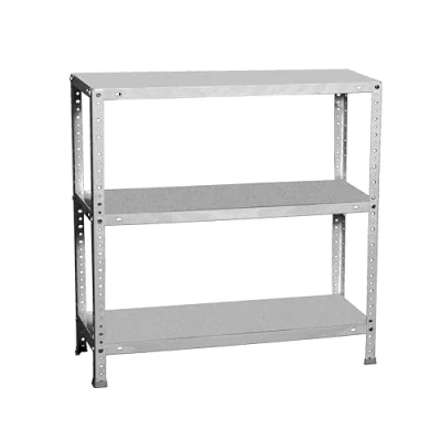 Obrázek SimonRack Schwerlastregal, Lagerregal, 90x90x30 Metallregal, Kellerregal, Biegestelle 75 kg, 3 Fachböden, Galvanisiert Advantage