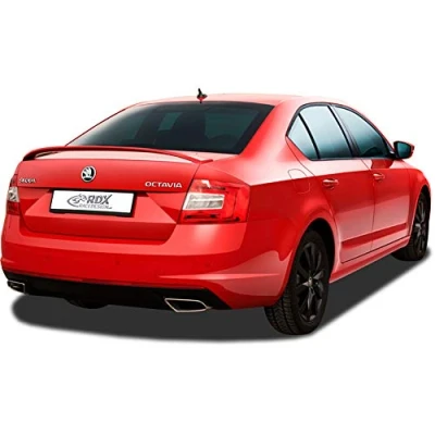 Obrázek Zadní spoiler kompatibilní s Škoda Octavia III Limousine 2013 2017 &amp; FL 2020 &#039;RS Look&#039; (PUR IHS)