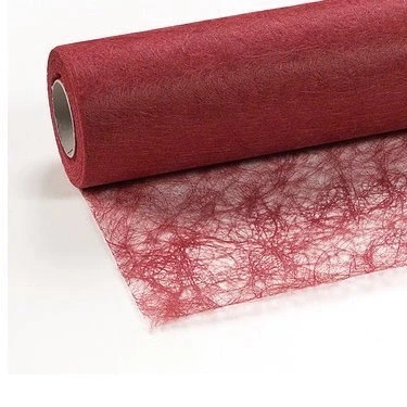 Obrázek 25 m x 30 cm Sizo Vlasu® vliesová originální hlavu stůl běhoun Červená na svatbu, křest