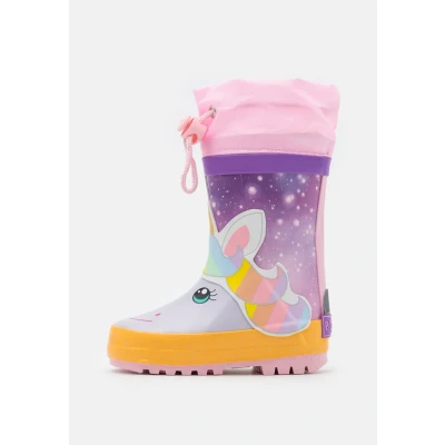 Obrázek Playshoes Einhorn Holínky pro děti, Velikost: 29, Rosa boty