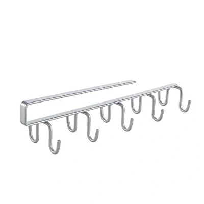 Obrázek METALTEX 77336 My Hooks Universal Hanger Hooks, Metallic Grey, 6 x 25 cm