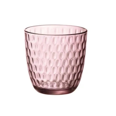 Obrázek Bormioli Rocco Slot Set Becher, Pink, 6 Einheiten, Glas, Rosa, Stück (1er Pack),