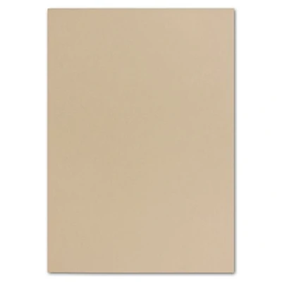 Obrázek 50 DIN A4 papírové archy Planobogen Karamel (hnědá) 240 g/m² 21 x 29,7 cm oblouk pro kutily Ton papír Fotokarton Barevný Froh