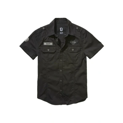Obrázek Brandit LUIS Vintage Short Sleeve Košile, Muži, Velikost: XXL, Black