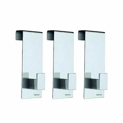 Obrázek Blomus &quot; Menoto Overdoor Hook Set, Stainless Steel Silver, 5 x 4, 3 12, 1 cm