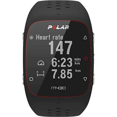 Obrázek Polar M430 Běžecké hodinky s GPS, černá, m l