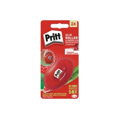 Obrázek Pritt Lepicí váleček Compact, permanentní, 10 m délka, okamžitá lepivost, na papír, lepenku, fotografie, sklo a plast, 9H ZCGPB