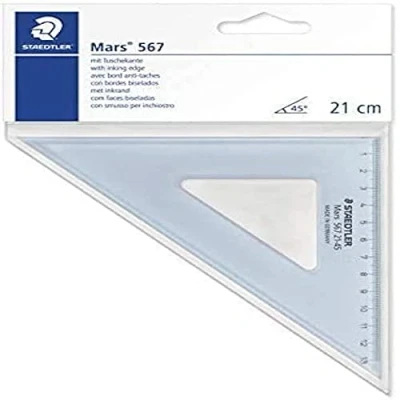Obrázek Staedtler 567 21 45 rýsovací trojúhelník (21 cm, 45/45)