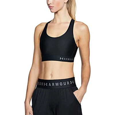 Obrázek Under Armour Dámské sportovní Bra Mid Keyhole, černá, XS