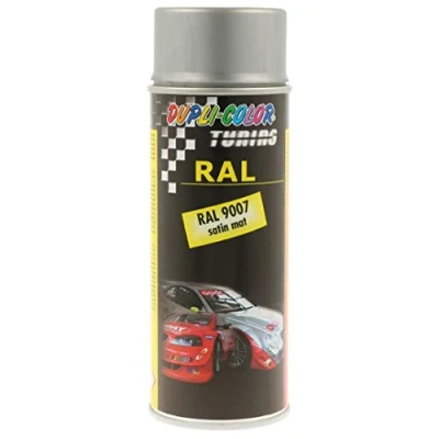 Obrázek DUPLI COLOR 238284 SPRAY PAINT RAL 9007 hedvábně matný 400 ml