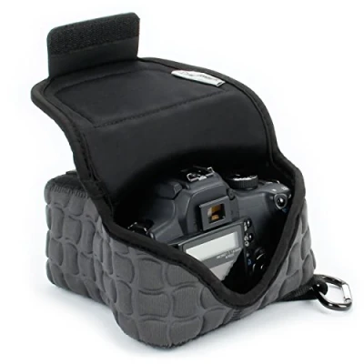 Obrázek USA Gear Robustní pouzdro na fotoaparát malá pro zrcadlovky ochranné z vysoce kvalitního neoprenu DSLR/SLR s pouzdrem příslušenství, kompatibilní Canon EOS 1300D,