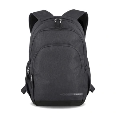 Obrázek Travelite Příruční zavazadlo batoh s leštěnou přihrádkou na notebook, laptop, D&#039;antracit, Cestovní