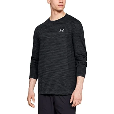 Obrázek Under Armour Pánské tričko Vanish Seamless těsně přiléhavé s dlouhým rukávem pro muže, rychleschnoucí sportovní rukávem, černá, xl