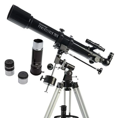 Obrázek Celestron 21037 PowerSeeker 70EQ Refraktor černý