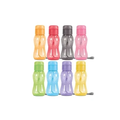 Obrázek MILTON 8 Stück 170 ml Kinder Wasserflasche für die Schule, auslaufsicher, Klappdeckel, tragbare kleine Sport Erwachsene, Tragegurt, Geschenke, Goodie Bag Stuffers Großpackung