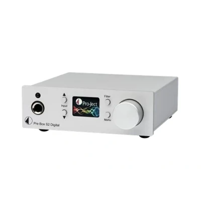 Obrázek Pro Ject Pre Box S2 Digital, audiofiler stereo předzesilovač (stříbrný)