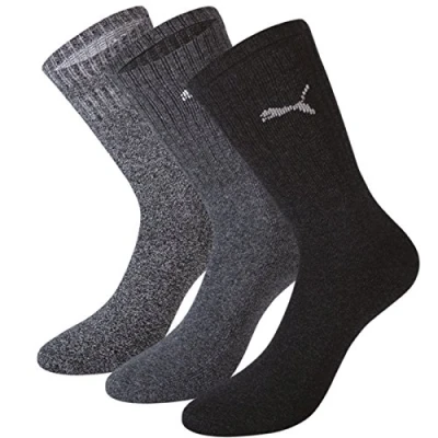 Obrázek Puma 3 PACK Sportovní ponožky, Velikost: 39 42, White