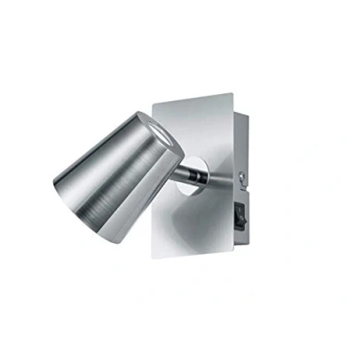 Obrázek Trio Leuchten LED nástěnné bodové světlo Narcos 873170107, kov nikl matný / chrom, 1 x 4 W