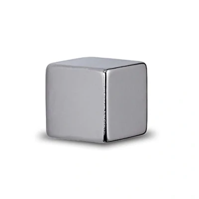 Obrázek MAUL Neodymový magnet 15 x mm (1 kus) silný s přídržnou silou kg magnety v moderním designu kostek do kanceláře na magnetickou tabuli, bílou tabuli a lednici