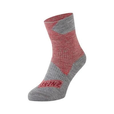 Obrázek SEALSKINZ Bircham Unisex Waterproof All Weather Ankle Length Sock Running, Trekking, Camping &amp; Everyday Use Merino Wool Lining 4 Way Stretch
