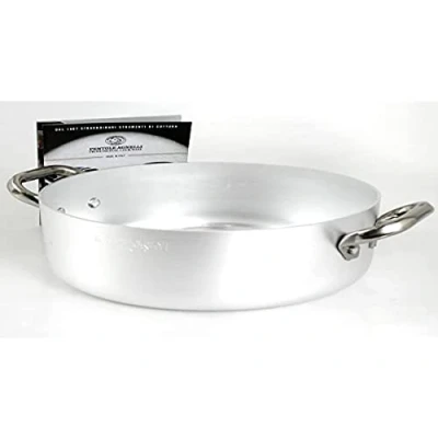 Obrázek Pentole Agnelli Aluminium Professional, 20. 8 litrů, materiál: Kov, stříbrná/černá, 42 cm