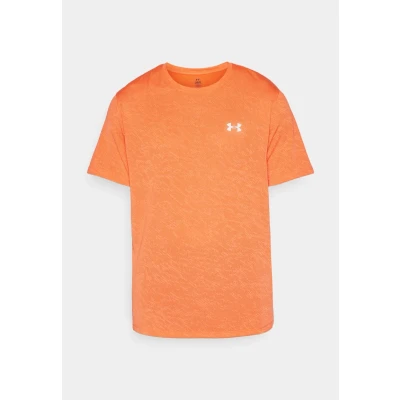 Obrázek Under Armour Launch CAMO Shortsleeve Sportovní tričko fire, Muži, Velikost: XL, Fire
