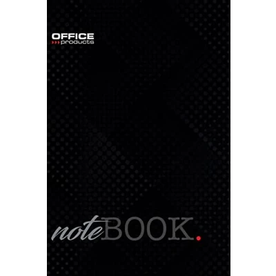 Obrázek OFFICE PRODUCTS 16031111 99 zápisník A4 čtverečkovaný Hardcover / 192 stran 96 listů/poznámkových bloků Notebook Journal deník poznámkový blok školní sešit