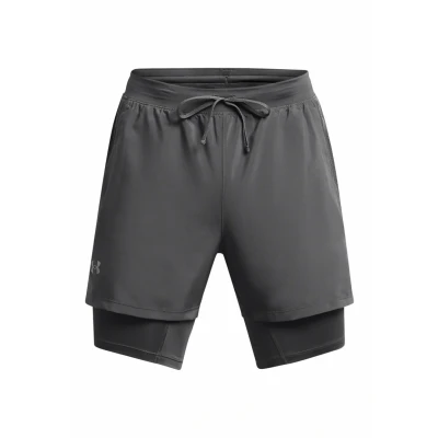 Obrázek Under Armour Launch Short Sportovní kraťasy castlerock, Muži, Velikost: Large, Castlerock