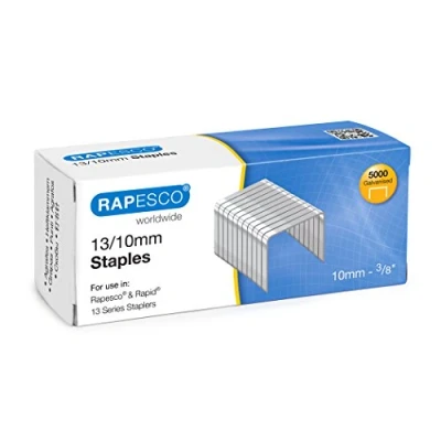 Obrázek Rapesco S13100Z3 13/10 mm pozinkované sponky do sešívačky, 5000 kusů