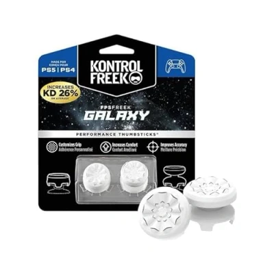 Obrázek KontrolFreek FPS Freek Galaxy Weiß für Playstation 4 (PS4) und 5 (PS5) Performance Thumbsticks 1 x Hoch, Mittel